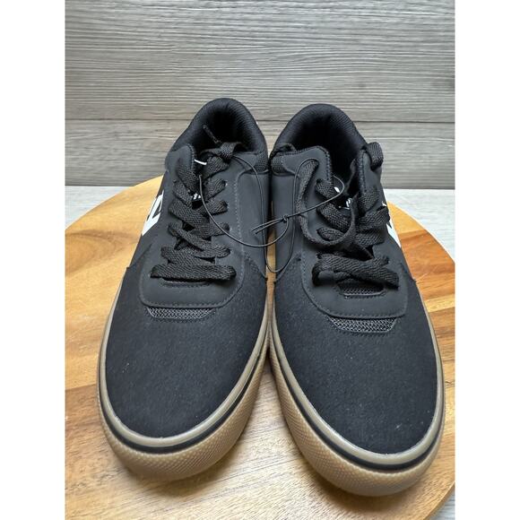 Etnies Mens Flip Black White Canvas Skate Shoes Skateboard Sneakers Size 7.5 main image 8